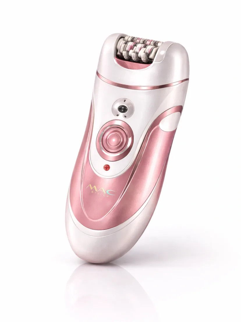M·A·C STYLER MC-7737: Simsiz epilyator va sheyver, 4-v-1