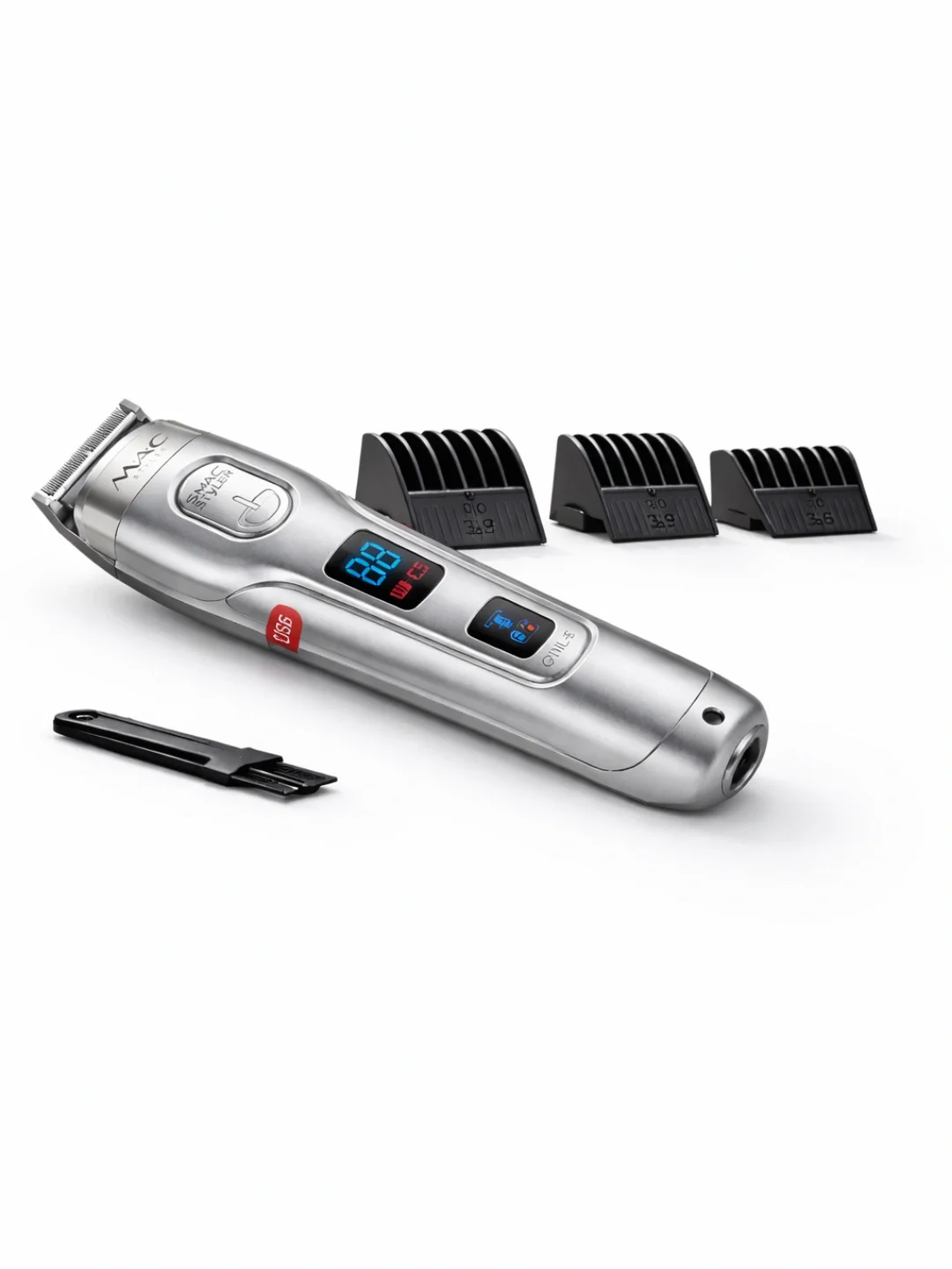 M·A·C STYLER MC-082 Soch va Soqol Trimmer: USB, Zanglamas Pichoq - 3