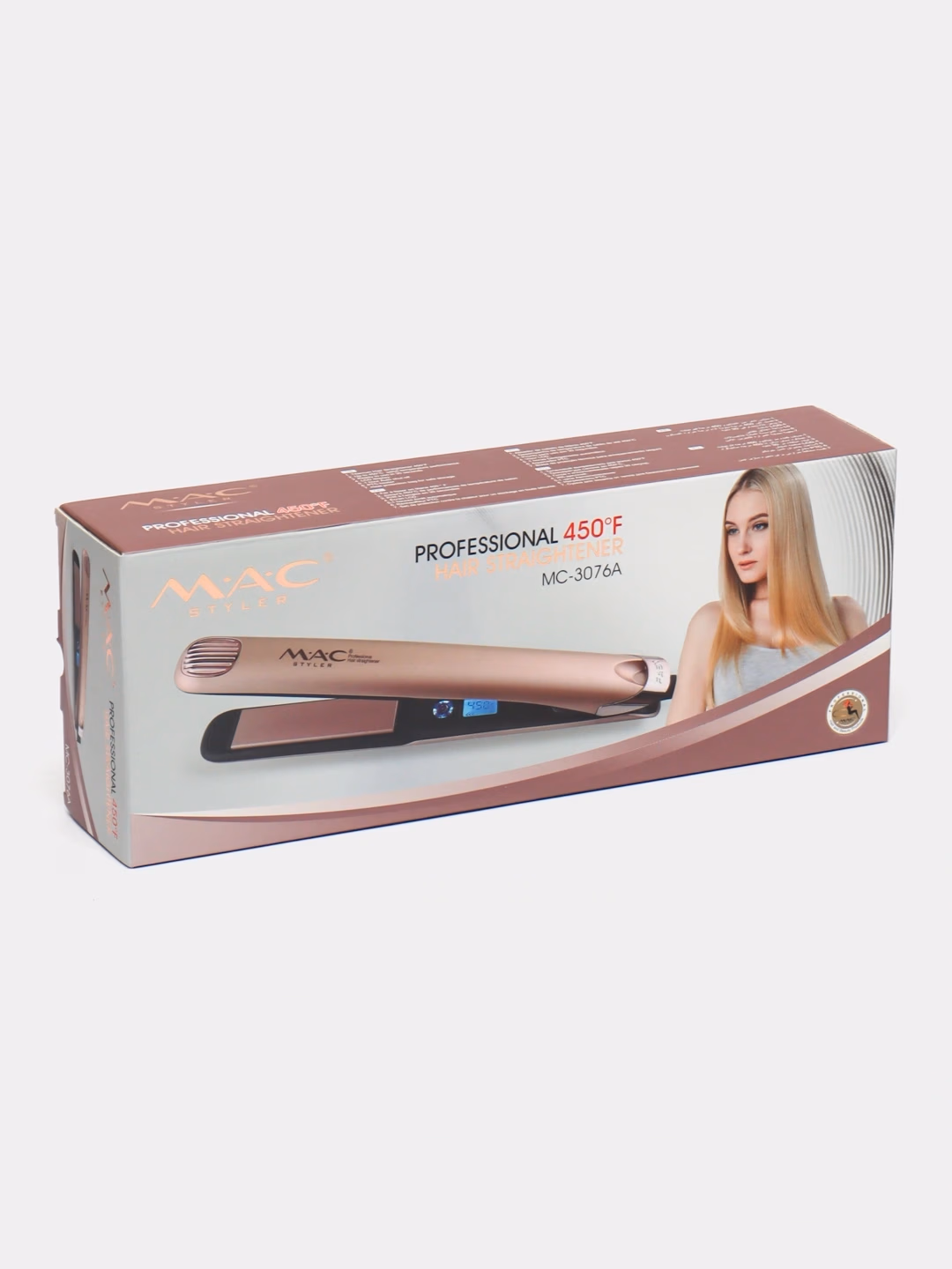 M·A·C STYLER MC-3076A Soch To'g'rilagich: Keramika va Ion Terapiya - 3