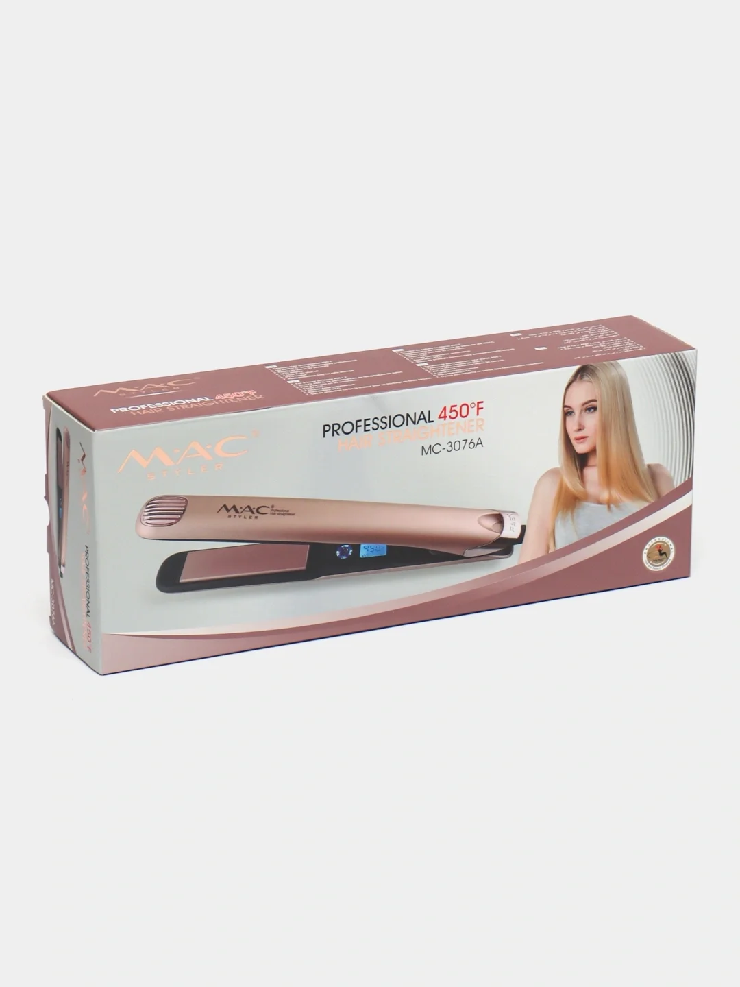 M·A·C STYLER MC-3076A Выпрямитель: Керамическое покрытие и ионная терапия - 3
