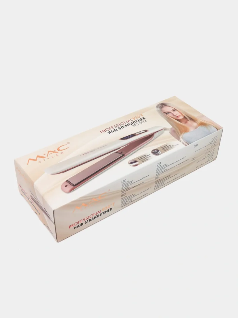 M·A·C STYLER MC-3074 Soch to'g'rilagich, keramik qoplamali, 220V