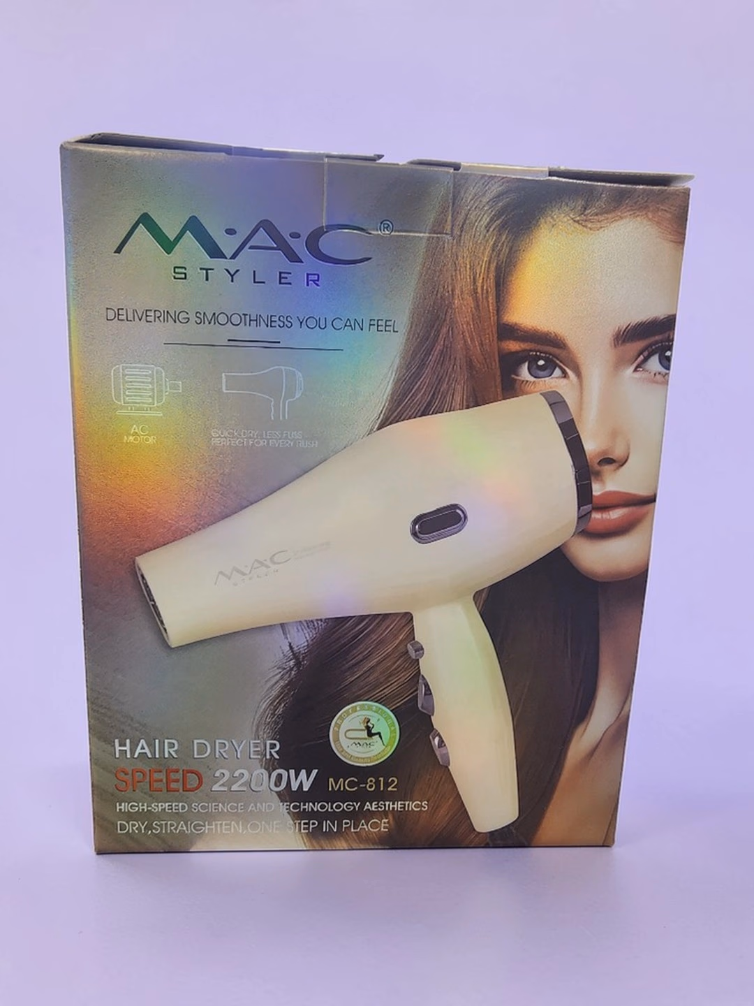 M·A·C STYLER MC-812 Professional Fen, Tez Quritish va Uslablash - 6