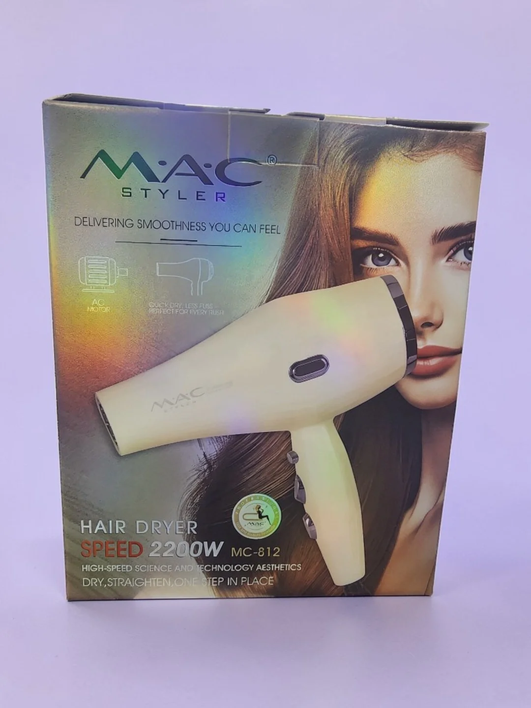M·A·C STYLER MC-812 Professional Fen, Tez Quritish va Uslablash - 6
