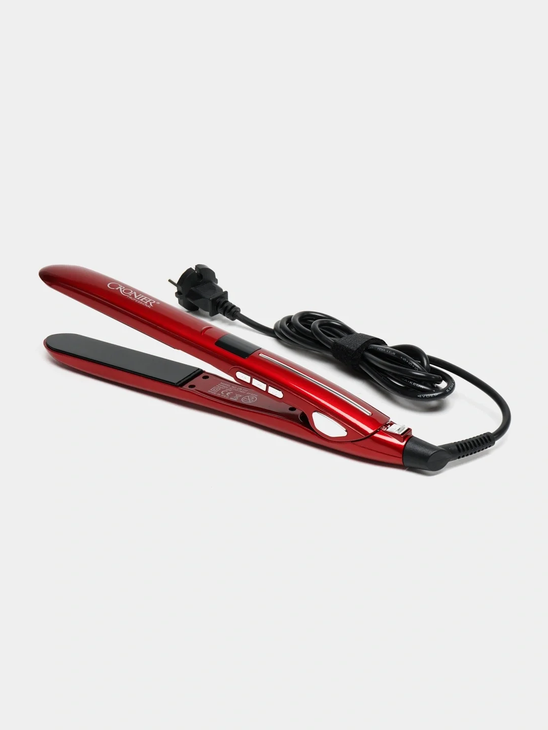 CRONIER CR-777 Keratinli soch tekislagich, LED displeyli, 220V - 4