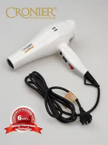 Cronier CR-8600 Professional Fen 2200W, Tez Quritish Va Ukladka Uchun