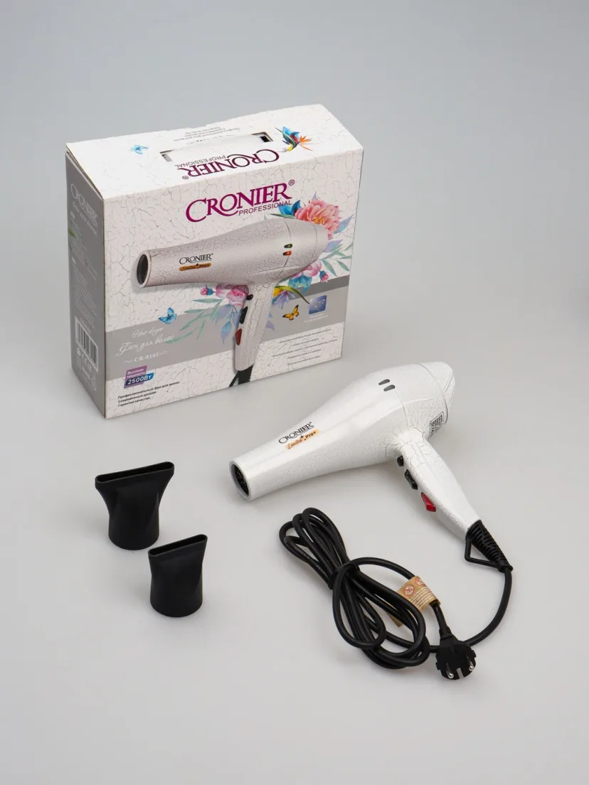 CRONIER CR-8102 Professional Phen: 2500W, Iontizatsiya bilan