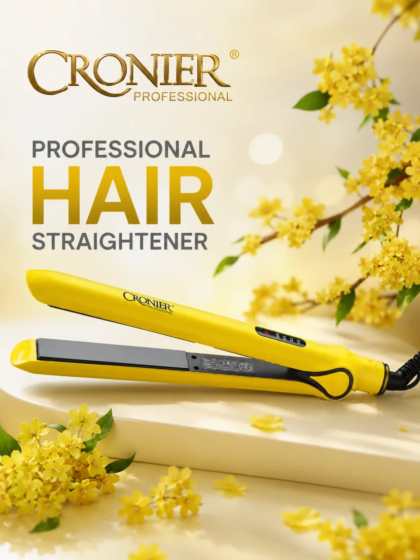 CRONIER CR-981 Professional Soch To'g'rilagich, Keramika Pichoqli