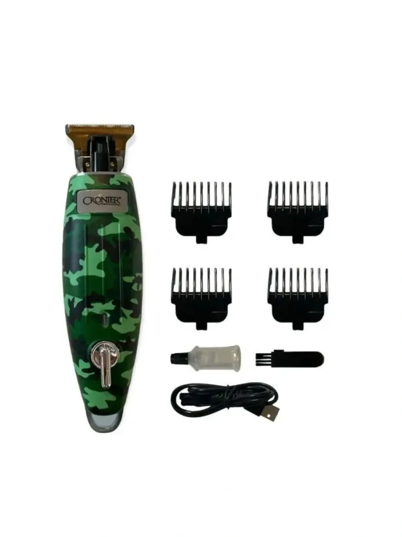 CRONIER CR-833 Trimmer USB Batareya 2.5 Soat Soqol va Soch uchun