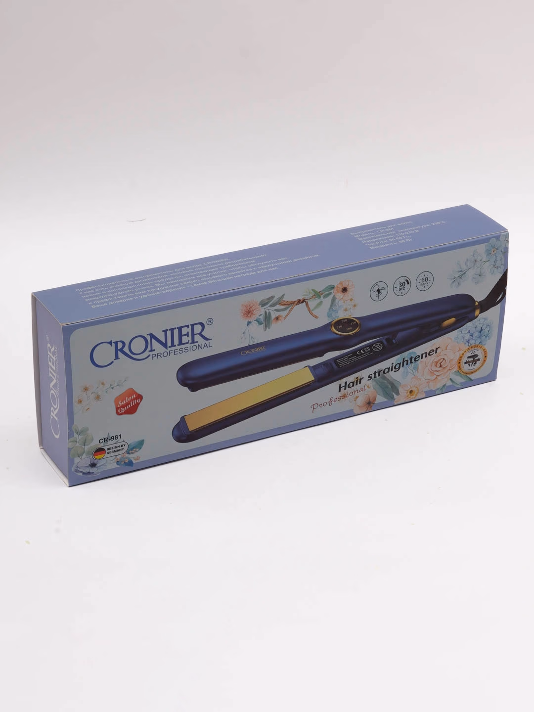 CRONIER CR-981 Professional Soch To'g'rilagich, Keramika Pichoqli - 5