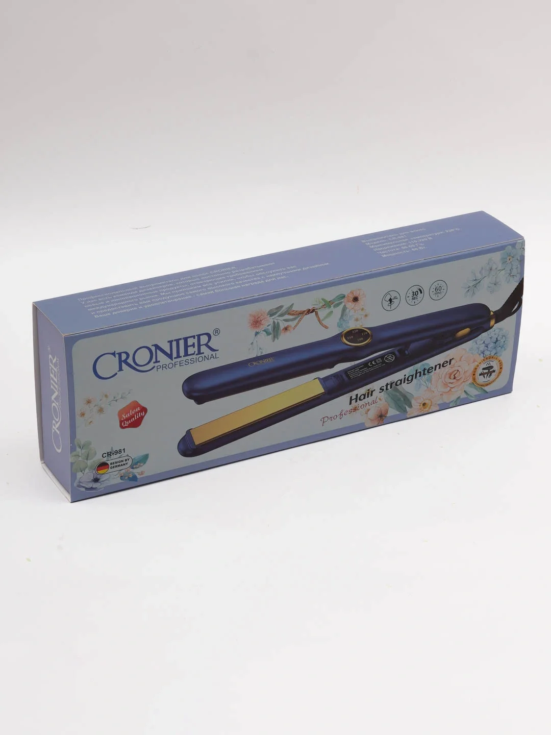 CRONIER CR-981 Профессиональная Утюжка, Керамические Plates - 5