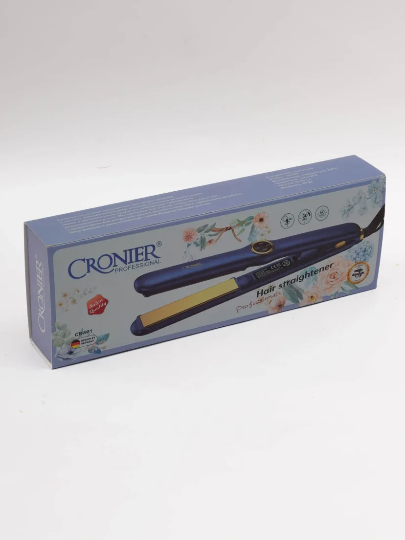 CRONIER CR-981 Professional Soch To'g'rilagich, Keramika Pichoqli