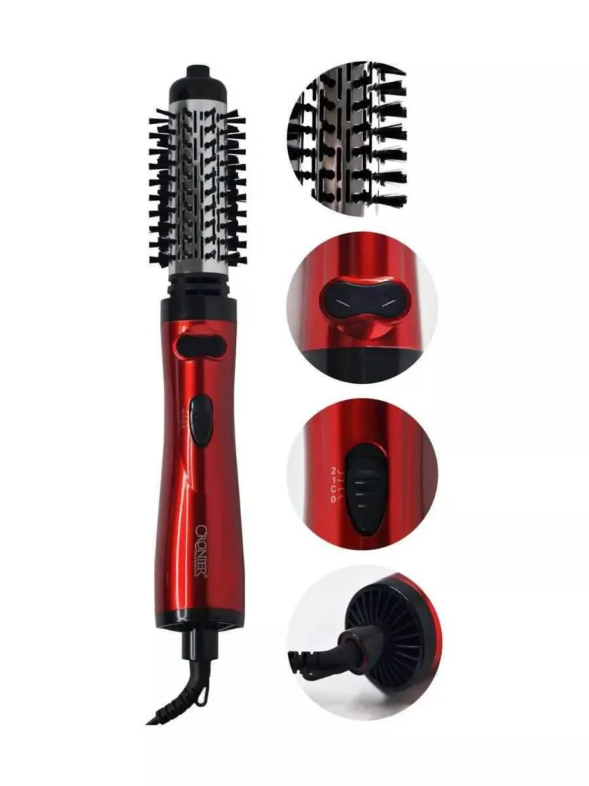 Cronier CR-800 Fen-Cho'tka: 360° Aylanuvchi Ionli Styling 2in1