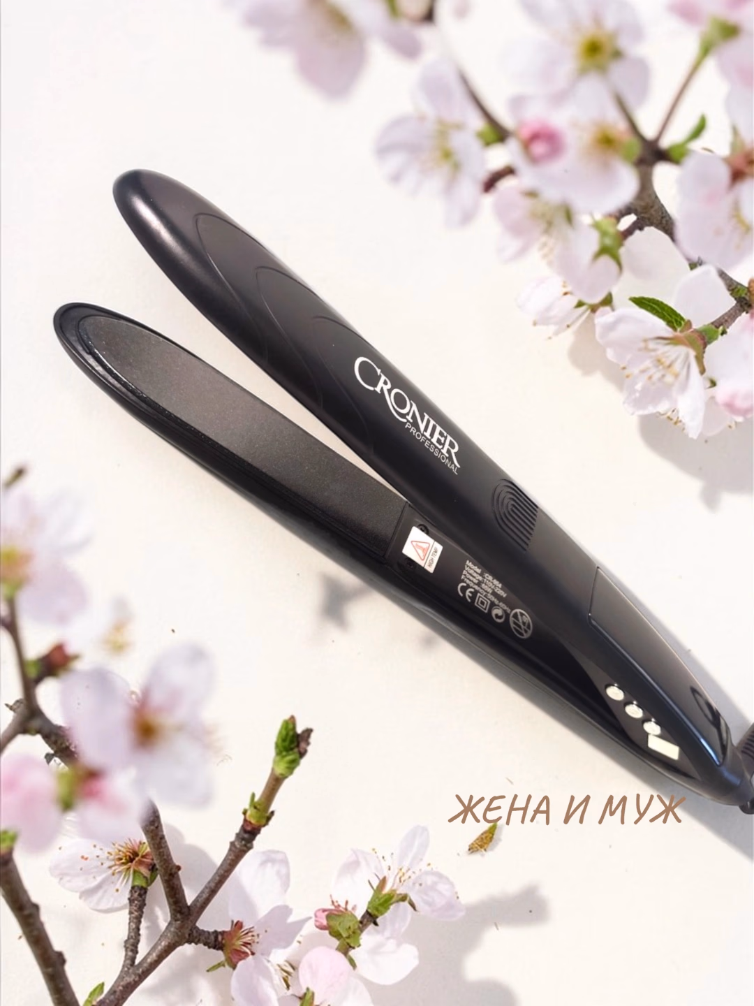 CRONIER CR-954 Soch To‘g‘rilagichi: Keramika, 230°C - 5