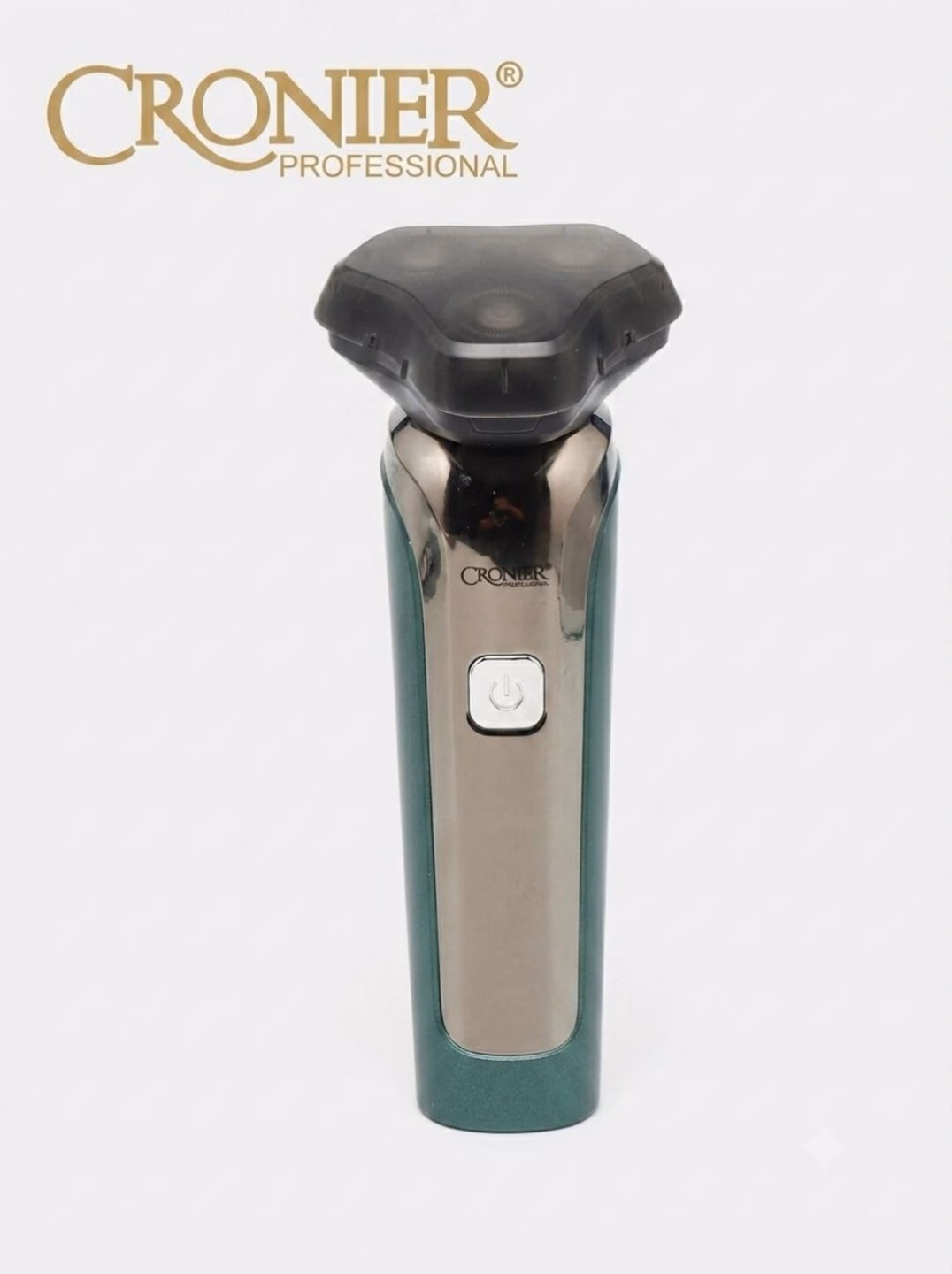 Cronier Professional CR-102 erkek ustarasi, 3 ravishli pichoq va USB-batareya (150 daq) - 2