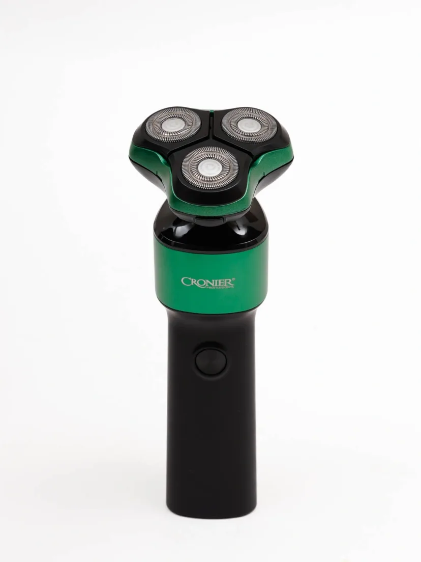 CRONIER CR-1235 Professional Akkumulyatorli Soqol Mashinasi, Stal Pichoq