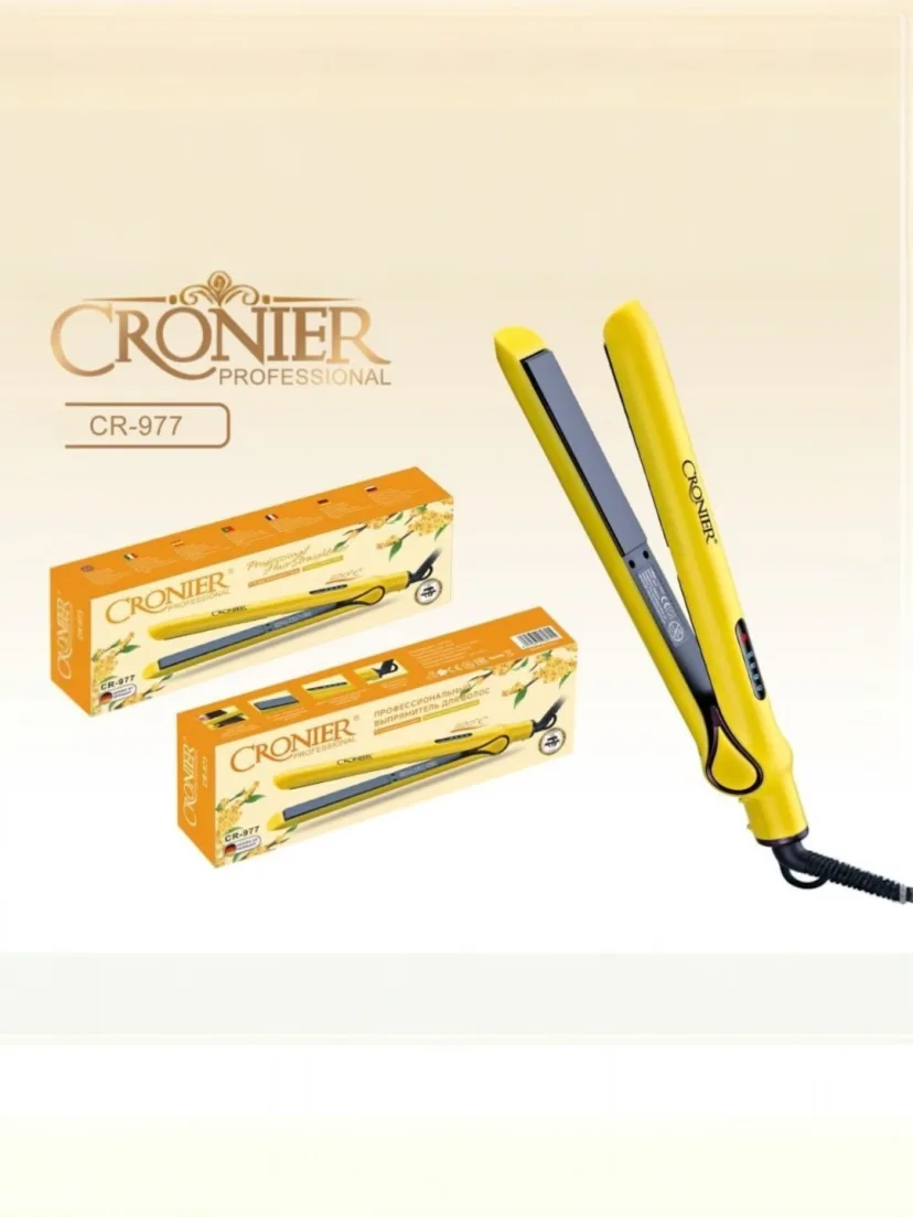 CRONIER CR-977 Professional soch to'g'rilagich keramikali qoplama, 120-230°C