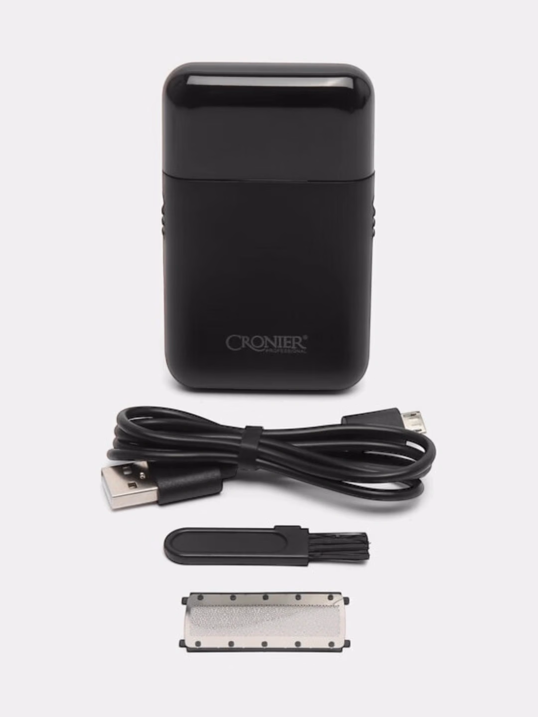 CRONIER CR-828 Portativ Elektr Britva, Zanglamas Pichoq, USB - 2