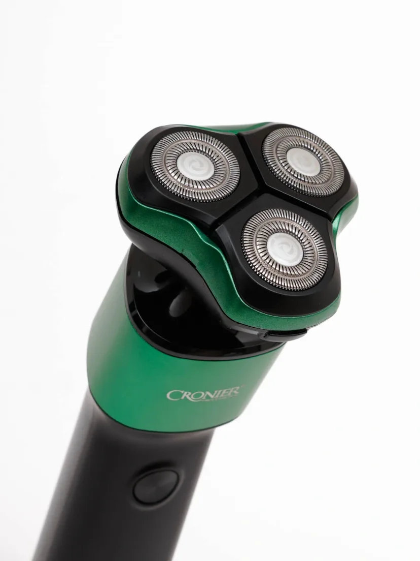 CRONIER CR-1235 Professional Akkumulyatorli Soqol Mashinasi, Stal Pichoq