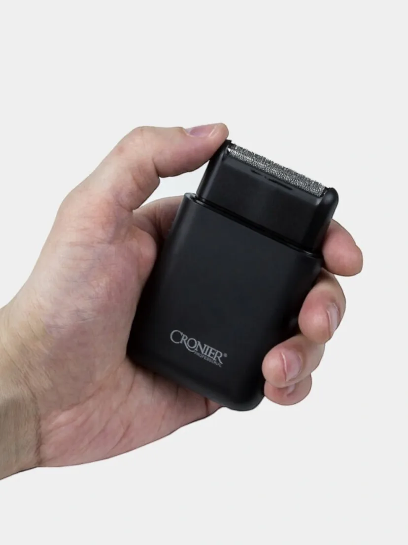 CRONIER CR-828 Portativ Elektr Britva, Zanglamas Pichoq, USB