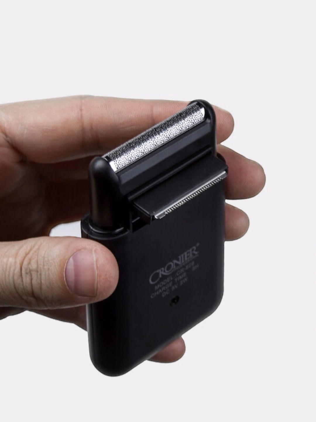 CRONIER CR-828 Portativ Elektr Britva, Zanglamas Pichoq, USB - 4
