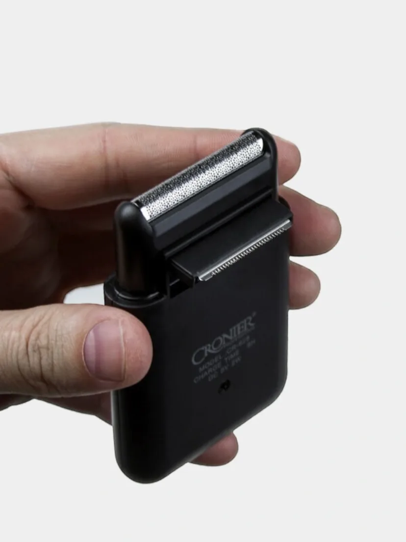 CRONIER CR-828 Portativ Elektr Britva, Zanglamas Pichoq, USB