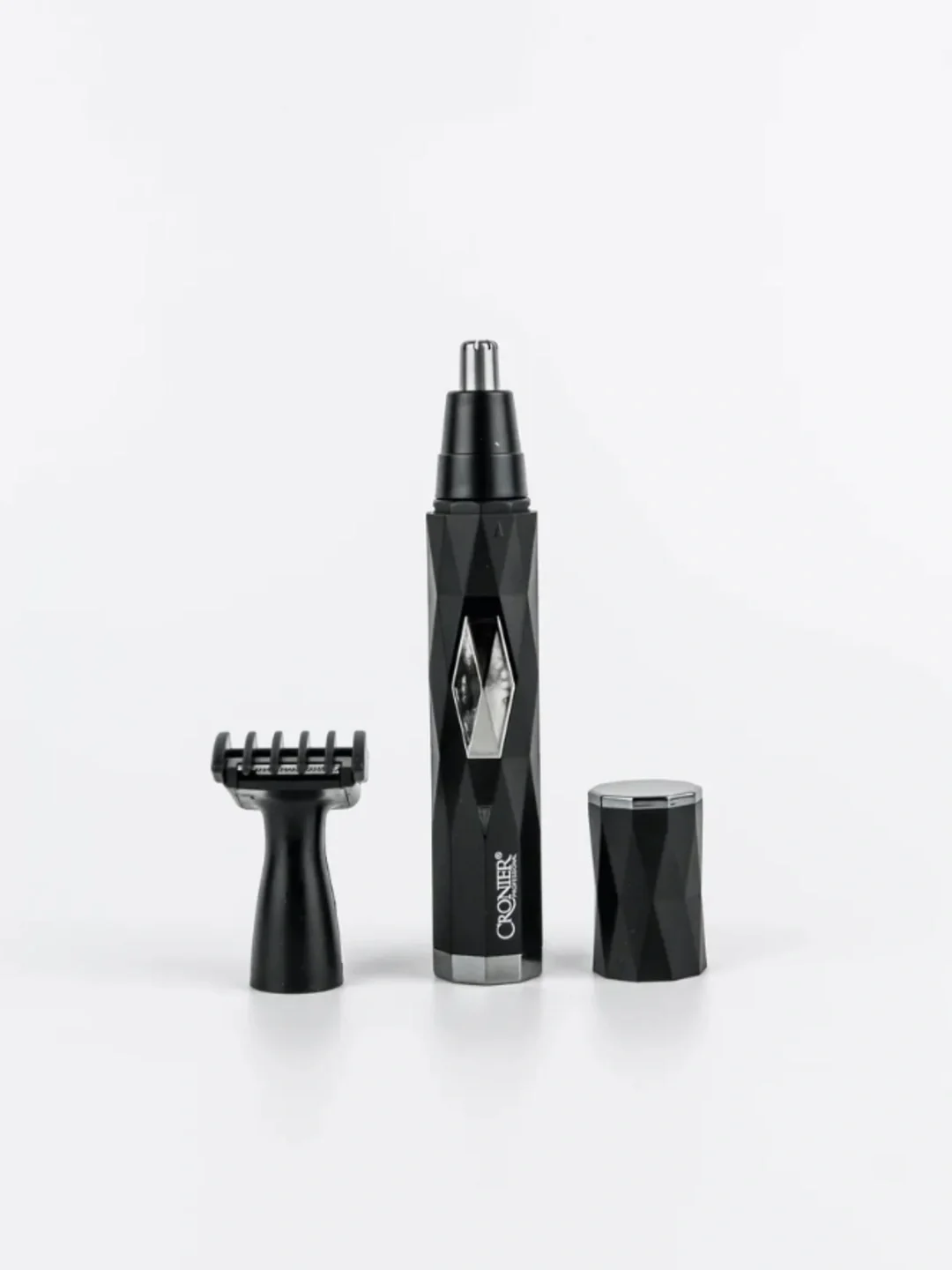 Cronier CR-308: USB, 3-in-1 soqol, burun va qosh trimmeri - 3