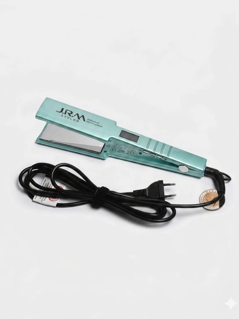JRM STYLER JRM-5518C titonli soch to'g'rilagichi, LCD displeyli
