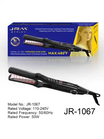 JRM JR-1067 Professional soch tekislagich, keramika plastina