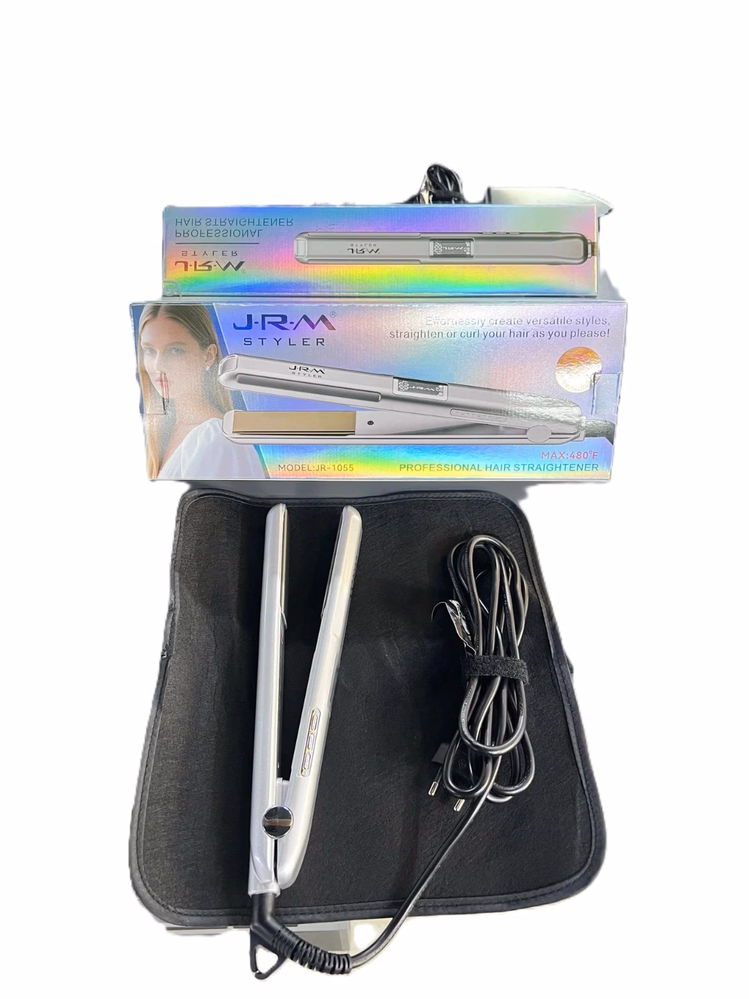 J·R·M STYLER JR-1055 Soch to‘g‘rilagich, Titan-keramika, 480°F - 3