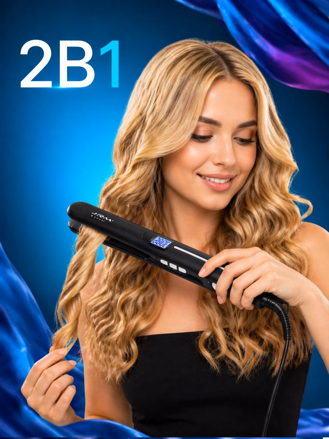 J·R·M STYLER JR-8032 soch to'g'rilagich: keramika, temperaturani boshqarish - 2