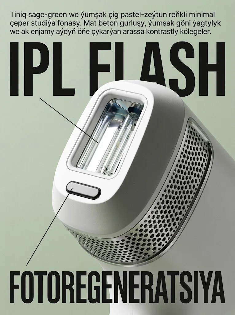 Ayollar uchun professional epilyator Babyverse SE15, Oq - 3