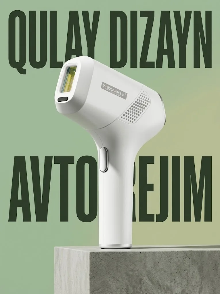 Ayollar uchun professional epilyator Babyverse SE15, Oq - 4
