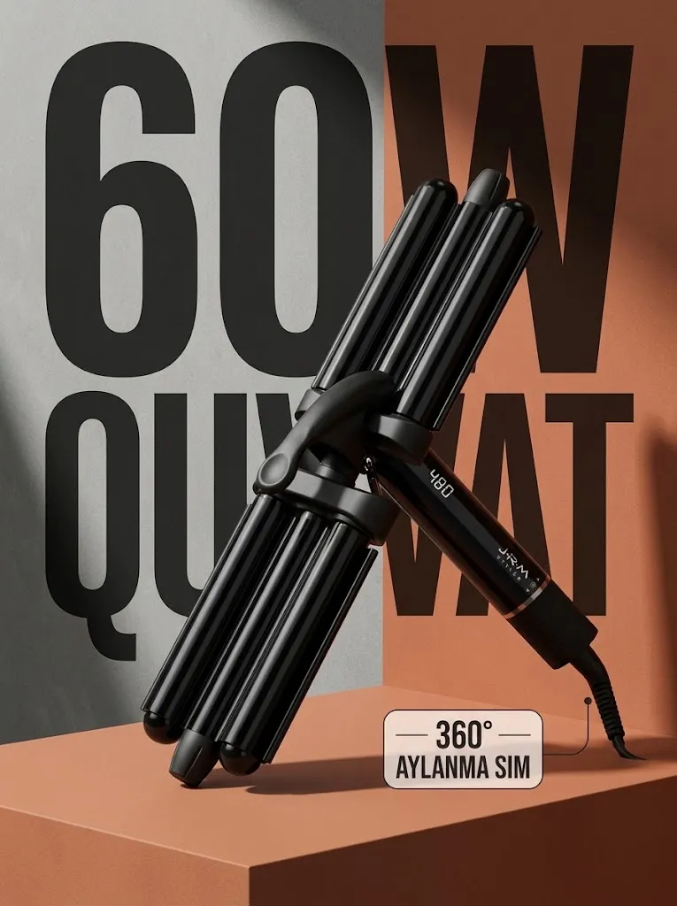 J·R·M STYLER JR-2035 Keramika qoplamali konusli ployka va gofre