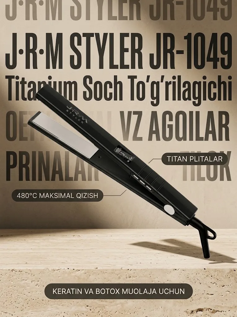 J·R·M STYLER JR-1049 Soch To'g'rilagichi, 480°C - 2