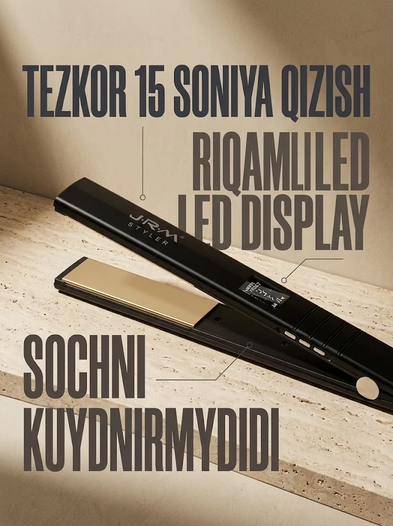 J·R·M STYLER JR-1049 Soch To'g'rilagichi, 480°C - 3
