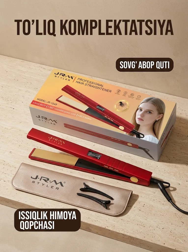 J·R·M STYLER JR-1049 Soch To'g'rilagichi, 480°C - 5