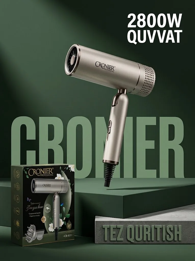 CRONIER CR-8111 Professional Fen (2800W) - 2