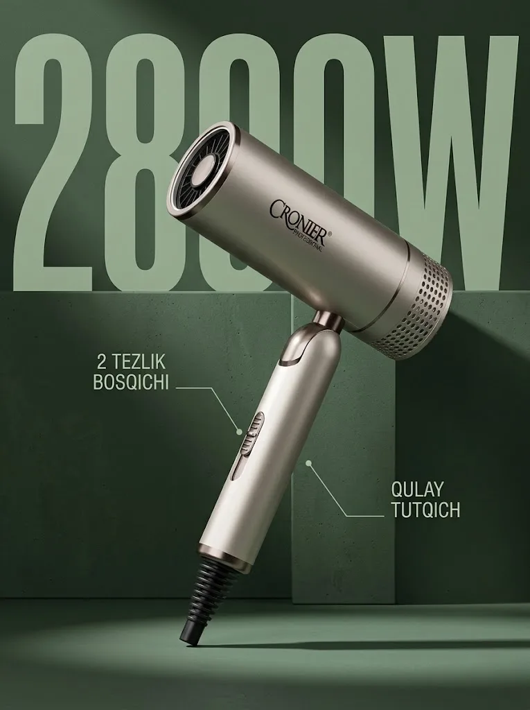 CRONIER CR-8111 Professional Fen (2800W) - 4