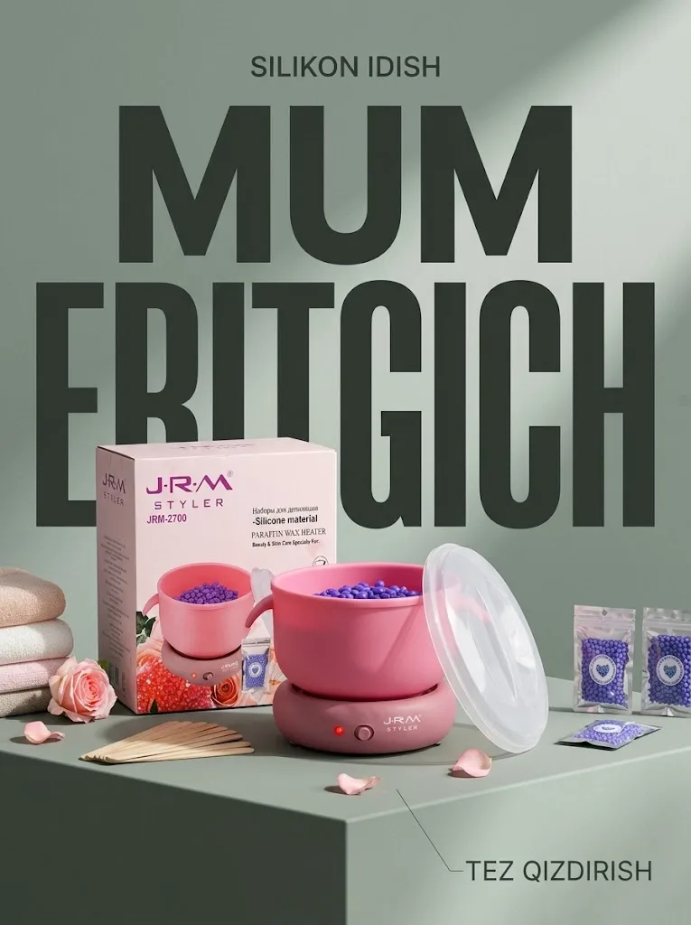 Набор для депиляции J·R·M STYLER JRM-2700 с силиконовой формой и ванночкой для воска - 2