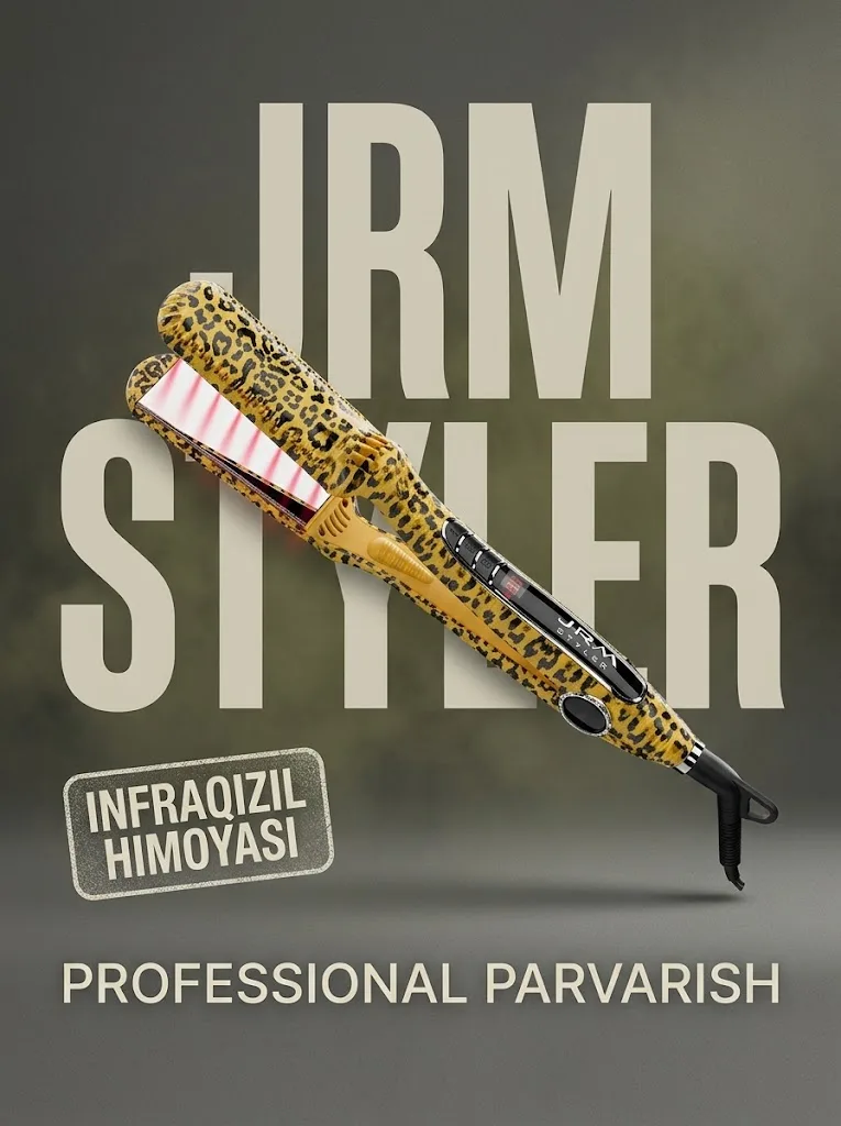 JRM Styler JR-1066 — Sochingiz uchun salon darajasidagi mukammal parvarish! - 2
