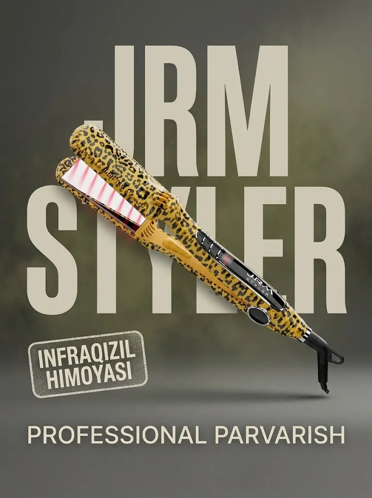 JRM Styler JR-1066 — Sochingiz uchun salon darajasidagi mukammal parvarish!