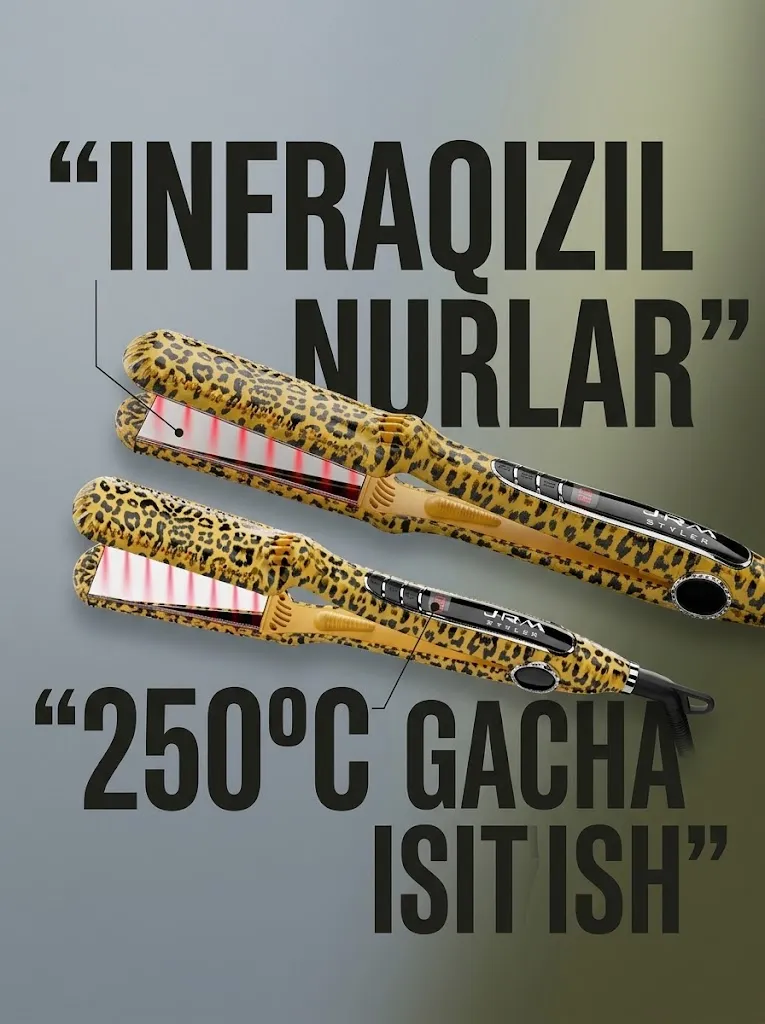 JRM Styler JR-1066 — Sochingiz uchun salon darajasidagi mukammal parvarish!