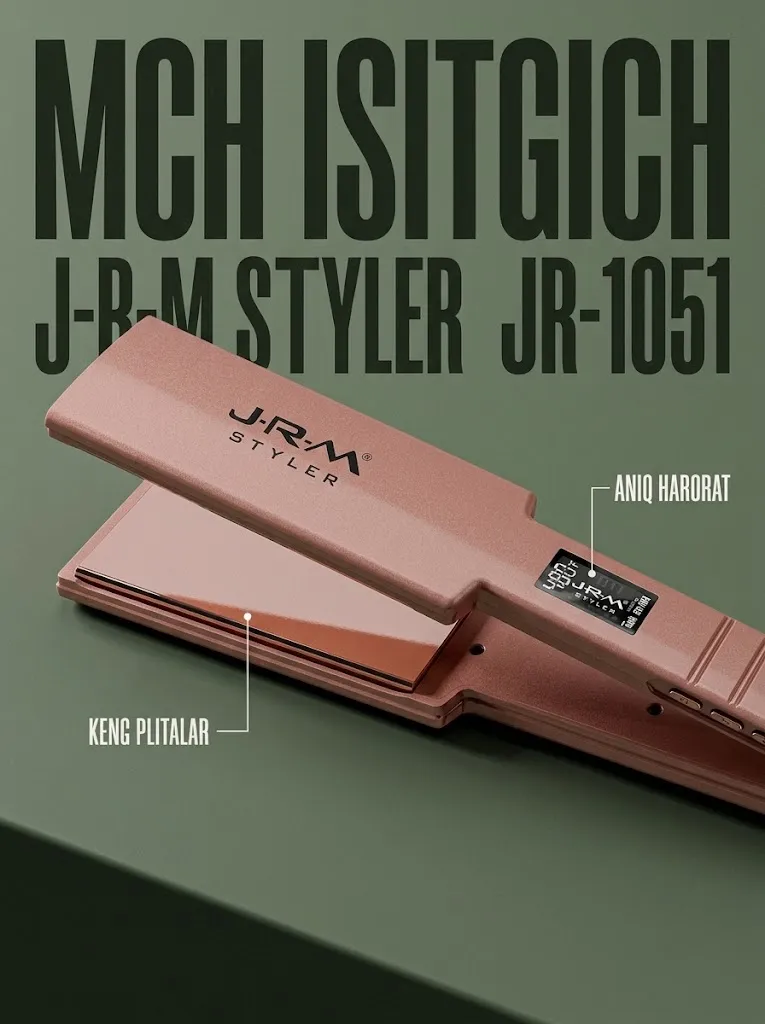 J·R·M STYLER JR-1051 Keramika Pichoqli Soch To'g'rilagich

https://uzum.uz/product/2340542?skuId=8393091&utm_source=sharing&utm_medium=product_page_android&utm_campaign=native