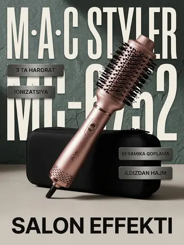 M·A·C STYLER MC 6752 5-v-1 Fen-taroq: Keramika, Axborot va To‘plam
