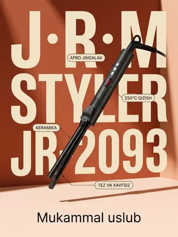 J·R·M STYLER JR-2093 Konusli Ployka va Gofre (Keramik)
