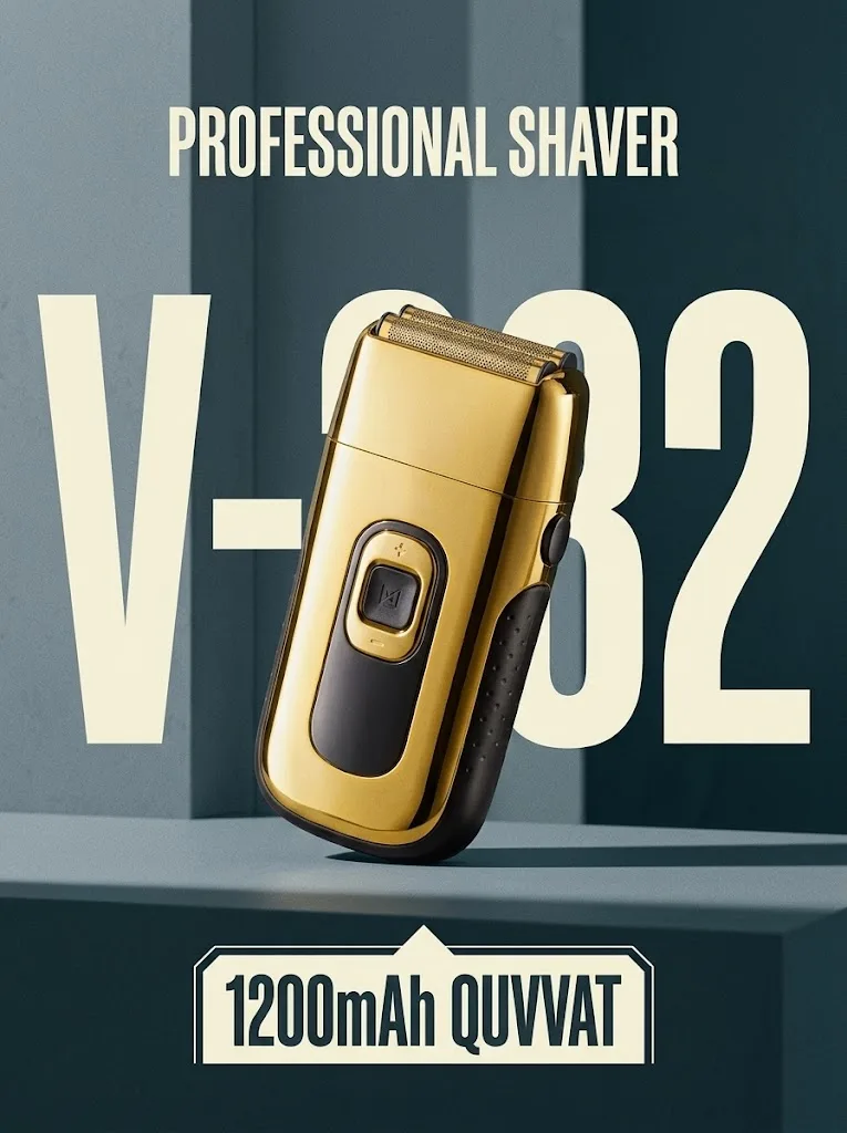 VGR V-332 Foil Trimmer: 1200mAh USB, Машинка для волос и бритья - 2