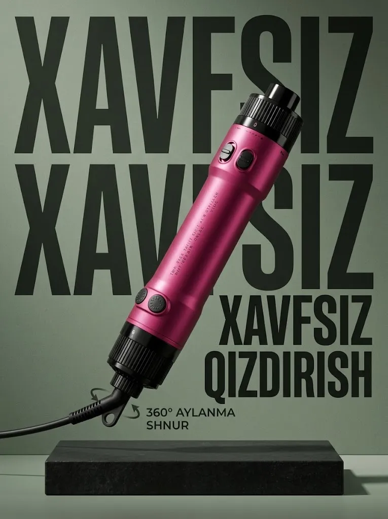 VGR V-431 Fēn-cho'tka: 4-v-1 professional soch turmagi (220V)