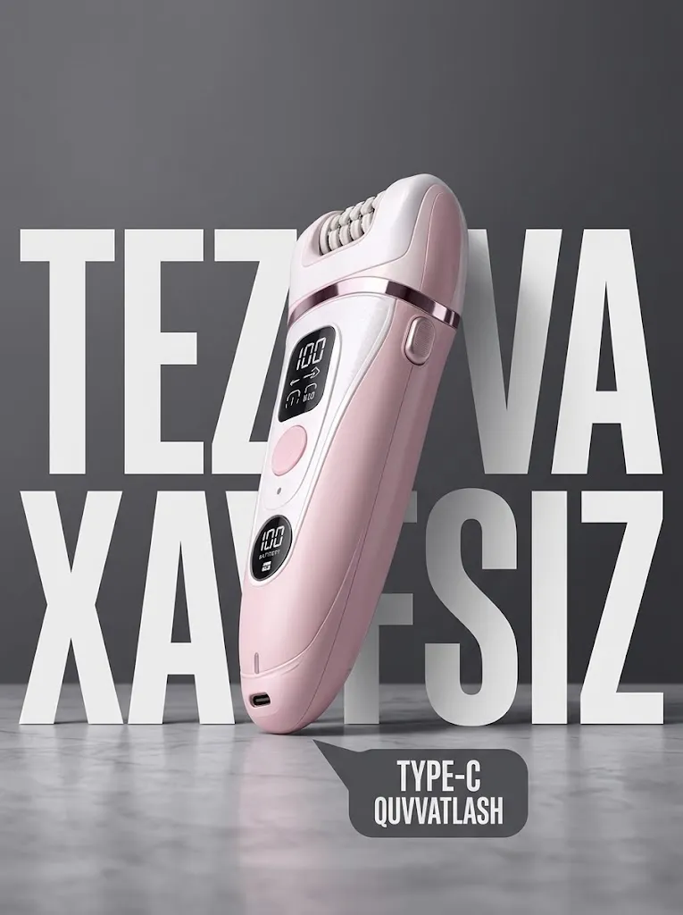 M·A·C STYLER MC-7738 5v1 Akkumulyatorli Epilyator Va Trimmer