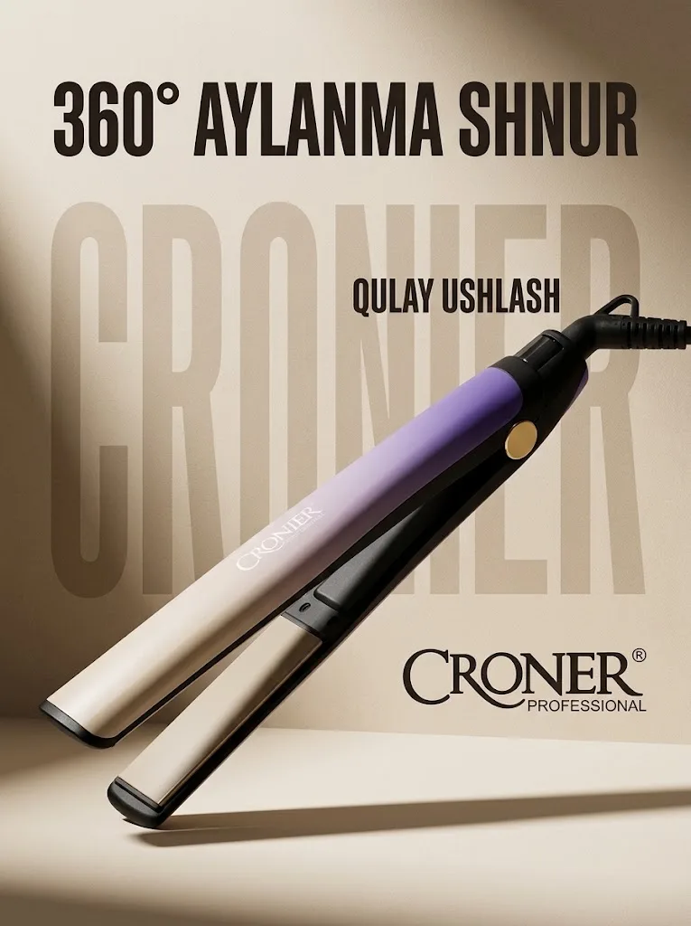Выпрямитель Cronier CR-924: Керамика, быстрый нагрев за 30 сек - 4