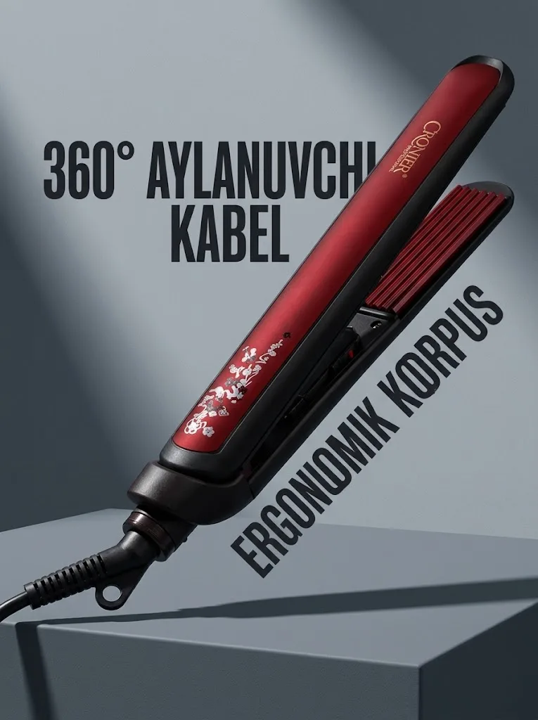 Cronier CR-970A Karamikali Soch Turmaklash Qisqichlari 220V - 5